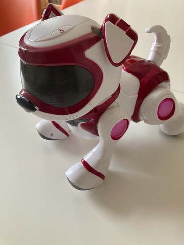Teksta pink robot puppy - pink,