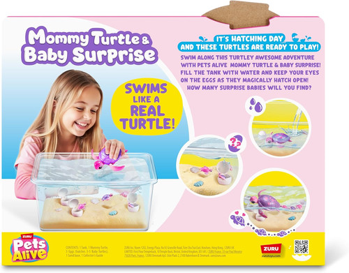Pets alive mama - pets, turtle