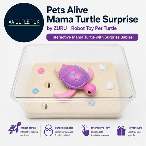 Zuru pets alive mama turtle - pets,
