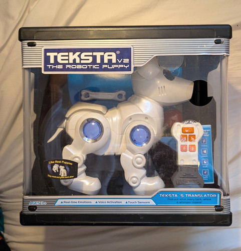 Teksta robotic puppy - teksta,