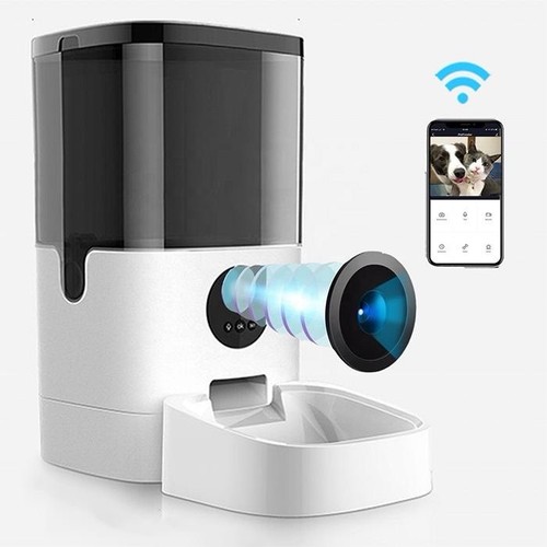 Pet feeder with - pet, camera