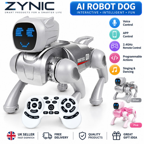 Robot dog interactive - ai,