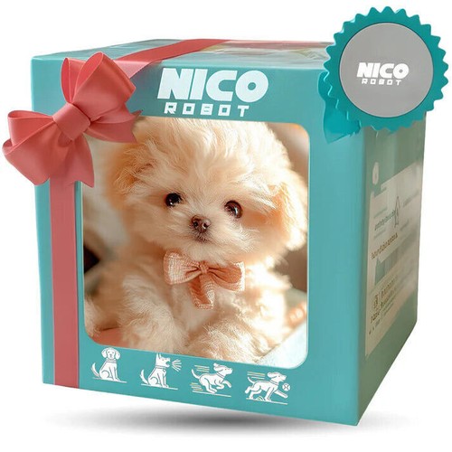 Realistic robot puppy - my,