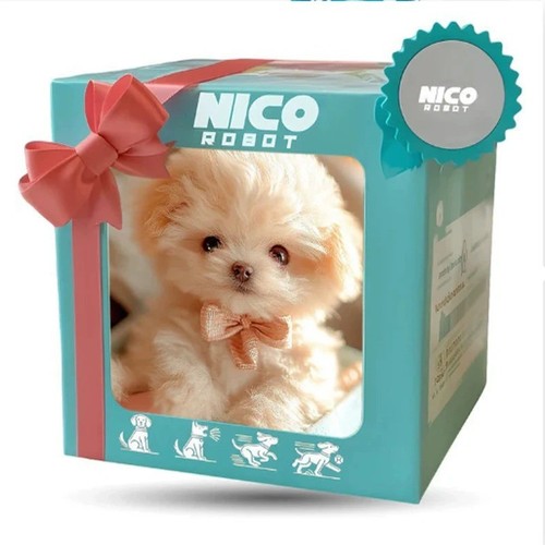 Realistic robot puppy - my,