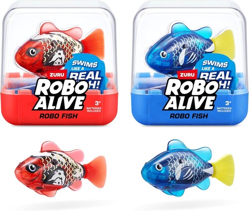 Zuru robo alive fish pack - alive,