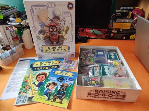 Raising robots board - robots,